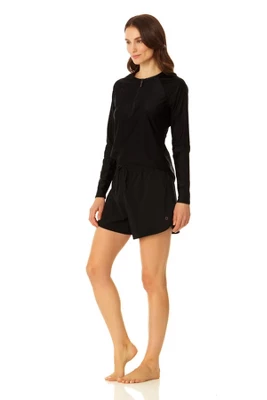 CopperControl By Coppersuit - Women's Long Sleeve Rashguard Swimsuit Top - Image 2