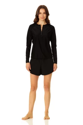 CopperControl By Coppersuit - Women's Long Sleeve Rashguard Swimsuit Top - Image 3