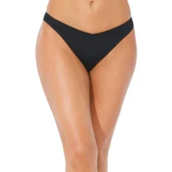 Swimsuits For All Women’s Plus Size High Cut Ruched Cheeky Swim Brief