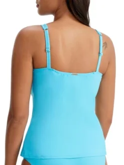Sunsets Women's Blue Bliss Taylor Underwire Tankini Top - 75D-BLUBL