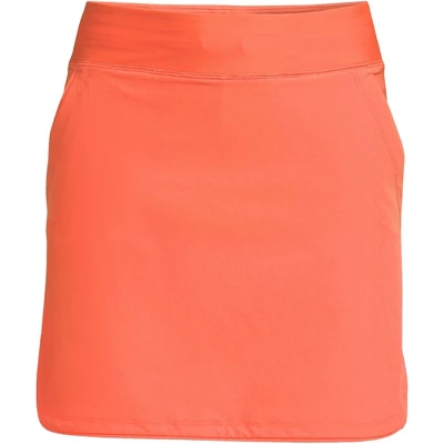 Lands' End Women's Quick Dry Elastic Waist Active Board Skort Swim Skirt - Image 18