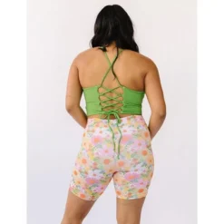 Lime Ricki Women's Garden Party Bike Short