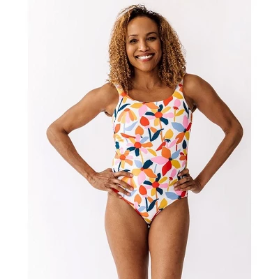 Lime Ricki Women's June Floral Scoop One-Piece - Image 5