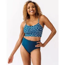 Lime Ricki Women's Indigo High-Waist Bottom