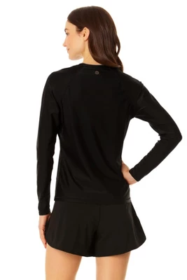 CopperControl By Coppersuit - Women's Long Sleeve Rashguard Swimsuit Top