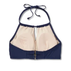 Women's Post Mastectomy High Neck Keyhole Bikini Top - Kona Sol™