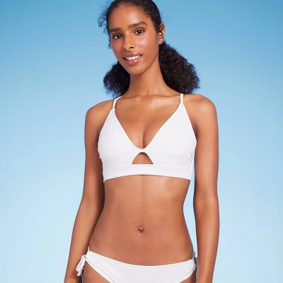 Women's Longline Keyhole Underwire Bikini Top - Shade & Shore™ - Image 8