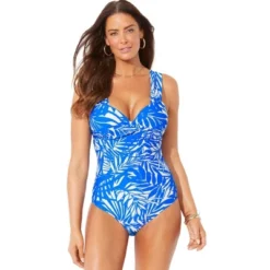 Swimsuits For All Women’s Plus Size Sweetheart One Piece Swimsuit