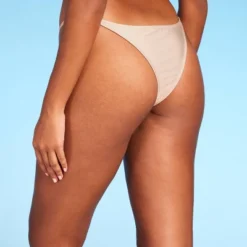 Women's Low-Rise Ultra Cheeky Bikini Bottom - Shade & Shore™ Tan Shine