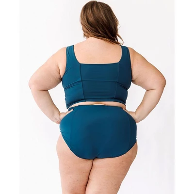 Lime Ricki Women's Indigo High-Waist Bottom - Image 4