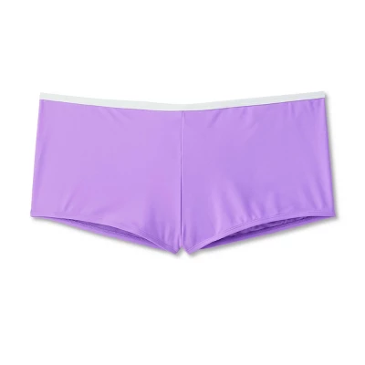 Women's Cheeky Boy Shorts Bikini Bottom - Wild Fable⢠Hot Grape - Image 3