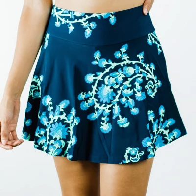Calypsa - Women's Flowy Swim Skort - Image 12