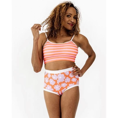 Lime Ricki Women's Daphne Retro Boy Short - Image 3