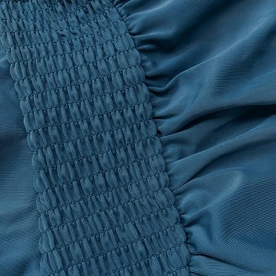 Women's Side Smocked One Piece Swimsuit - Cupshe - Image 5