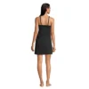 Lands' End Women's Chlorine Resistant Sweetheart Swim Dress One Piece Swimsuit Adjustable Straps