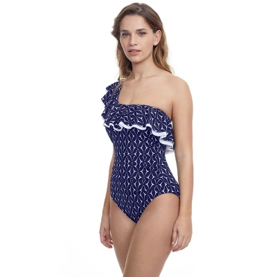 Profile By Gottex Supreme One Shoulder One Piece - Image 2